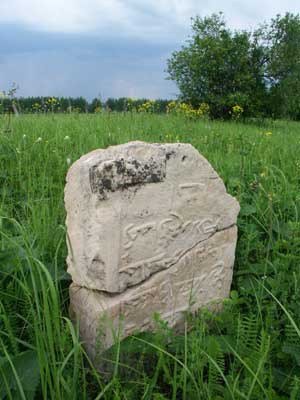 Надгробный камень, Камско-Устьинский р-н, деревня Салтыганово